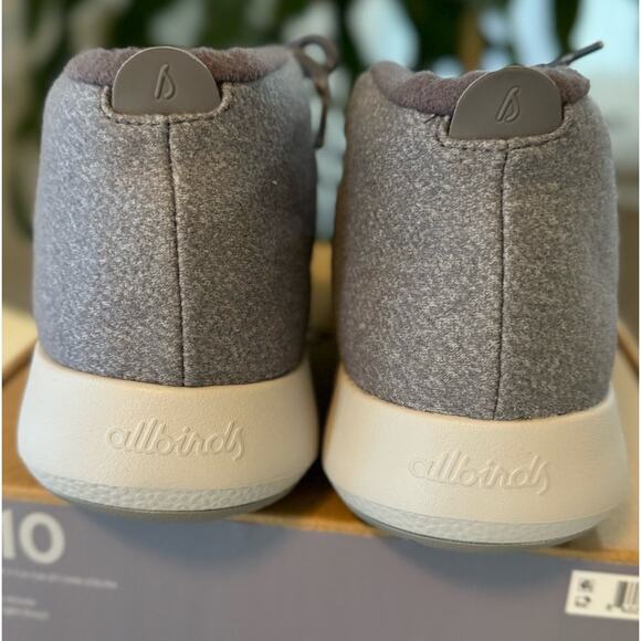 Allbirds Wool Runner Up Mizzle Medium Light Grey Women Size 10 - Picture 3 of 10